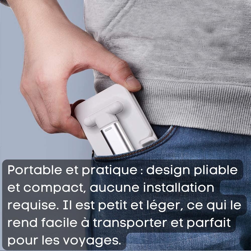 Support de poche pliable pour smartphone et tablette