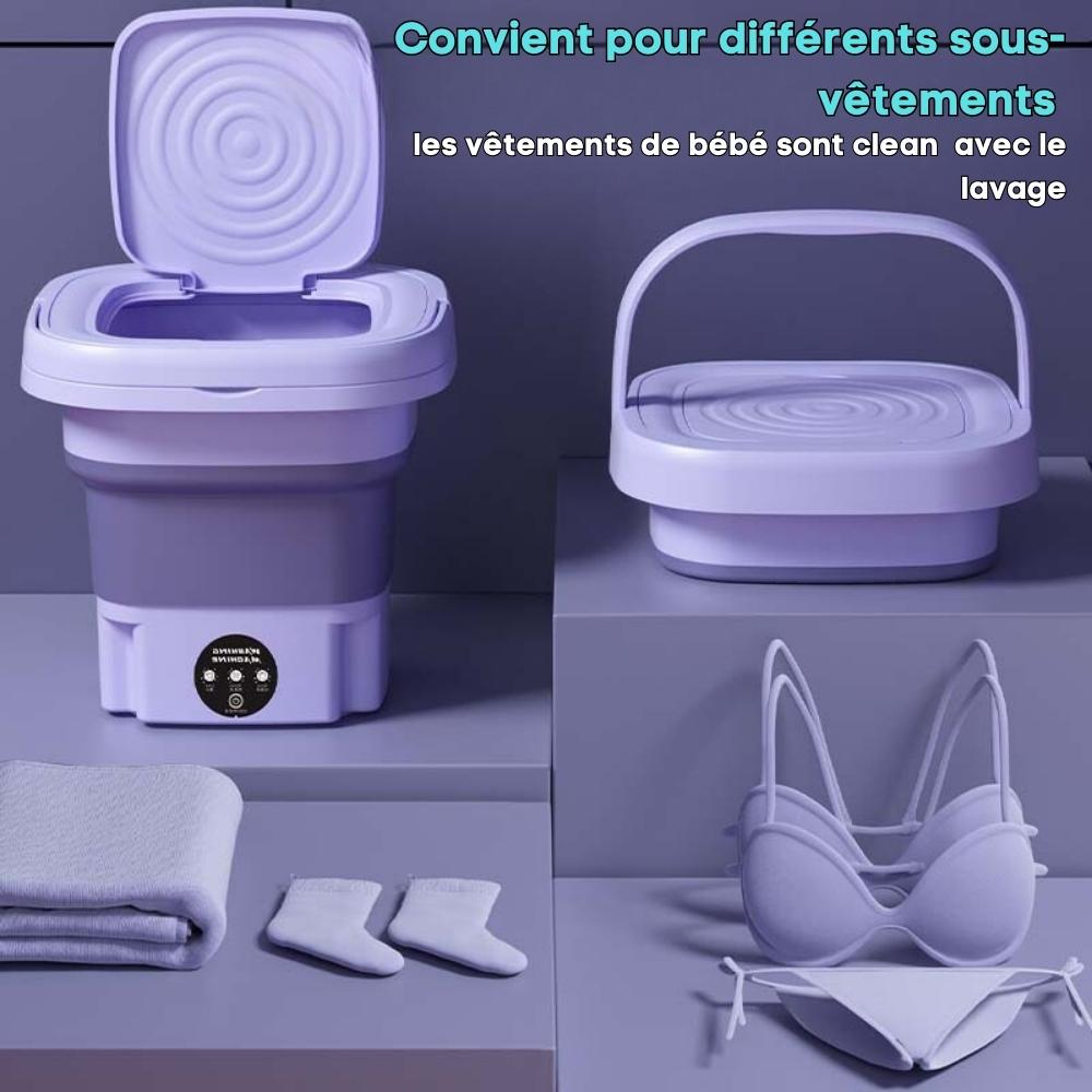 Lave linge portable pliable